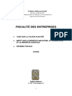 Cours de Fiscalité Des Entreprises