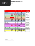 Plan de Estudios Con Horas Por Docente 2022