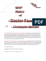 The Tragical History of Doctor Faustus by Christopher Marlowe