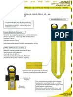 Conector de Anclaje, Dielectrico de 1.80 M