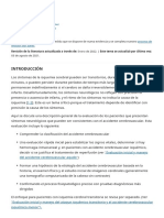 Descripción General de La Evaluación Del Accidente Cerebrovascular - UpToDate