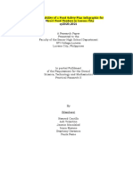 Acceptability of A Food Safety Plan Infographic For Street Food Vendors in Lucena City Sy2020,2021