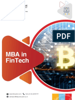 Mba in Fintech: Work Integrated Learning Programmes