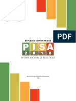 República Dominicana en PISA 2018. Informe Nacional de Resultados