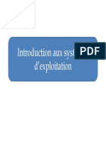 Chapitre 1 - Introduction Aux Systèmes D'exploitation