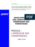 MODULE 11 L'Approche Par Compétence