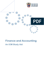 Finance and Accounting Study Aid