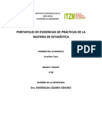 Portafolio Evidencias Estadística 4°AB