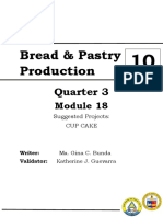 Bread & Pastry Production: Quarter 3