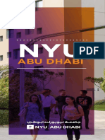 NYU Abu Dhabi Digital Brochure