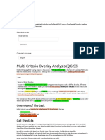 Multi Criteria Overlay Analysis (QGIS3) - QGIS Tutorials and Tips