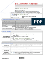 FICHE Python 2