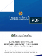 Muros y Techos en Panel Yeso (Drywall)