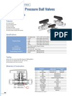 Forged High Pressure Ball Valves: SBVF360 Series