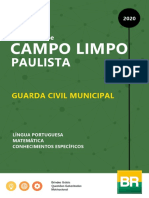 Apostila Guarda Municipal Campo Limpo 2020 (GCM)