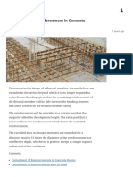 Curtailment of Reinforcement in Concrete Beams and Slabs - The C