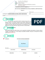 Human Cultural Variation, Social Differences, Social Change, and Political