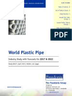 World Plastic Pipe: Industry Study With Forecasts For