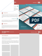 PDF Portfolio Template Horizontal A4