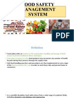 Food Safety Management System