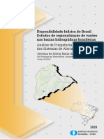 Disponibilidade Hídrica Do Brasil Estudos de Regionalização de Vazões Nas Bacias Hidrográficas Brasileiras