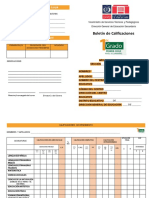 Boletín de Calificaciones 1ro Secundaria MINERD