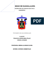 Tratamiento Aguas Residuales y Ensayo