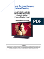 Panasonic Chassis Th42phd5 TV Plasma Training