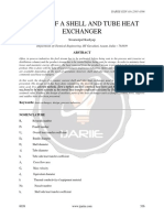 Design of A Shell and Tube Heat Exchanger Ijariie6039