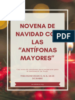 Novena de Navidad Con Las Antifonas Mayores