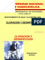 Cloracion y Desinfeccion