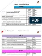 Actividades Institucionales 2022