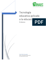 TecnologiaEducativaAplicadaEducacion Actividades