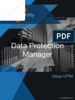 Data Protection Manager: Deep DPM