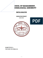 Data Analysis Innovative Project