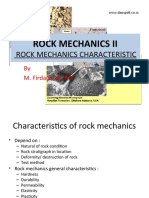 Rock Mechanics II