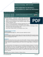 Effect of Pyrolysis Temperature On Ochratoxin A Adsorption Mechanisms and Kinetics by Cashew Nut Shell Biochars