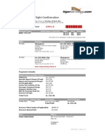 Tiger Airways Booking Confirmation - A3HLLX