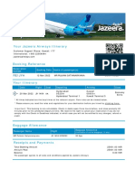 Your Jazeera Airways Itinerary: Re1Jyh