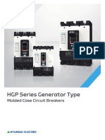 HGP Series Generator Type: Molded Case Circuit Breakers