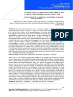 Impactos Do Uso Das Redes Sociais Virtuais Na Saúde Mental Dos Adolescentes - Uma Revisão Sistemática Da Literatura