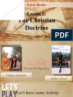 The Christian Doctrine Lesson 5