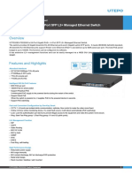 Access Switch Data Sheet UTP5328S-PSD2000 Datasheet V1.0 20210806