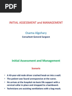 Initial Assessment, by Osama Algohary, FRCS-Ireland, MS & MD Cairo