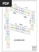 F5 - Planta de Muros Inicio Ciclos de Hormigonado Por Edificio