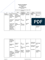 Republic of The Philippines: Department of Education Region XI Division of Davao de Oro