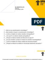 1.0 Semana 1 - Sesion 3 - Caracterizacion de Minerales - Practica 2