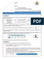 Clase 16 Comparacion y Orden de Decimales 6 Basico AC