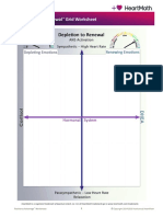 Depletion To Renewal Grid Worksheet: Resilience Advantage Worksheets