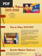 Plan de La Patria 2019-2025